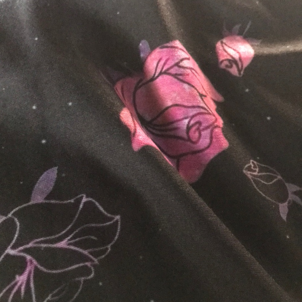 New! Floral Print Tube Head Scarf - Picture 2 of 2